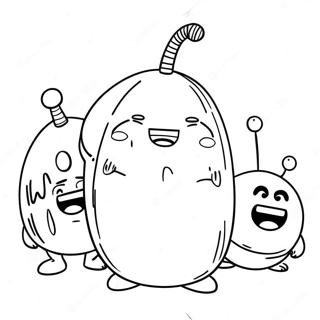 Oddbods Páginas para Colorear