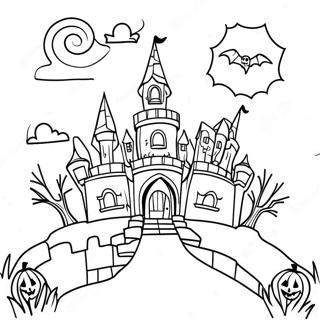 Halloween Páginas para Colorear