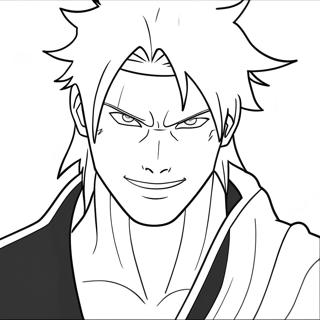 Página para Colorear de Bleach | Página para colorear de Blanco