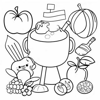 Páginas para Colorear Digitales para Niños | Página para colorear de Digital