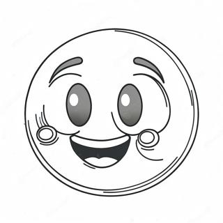 Página para Colorear de Emoji