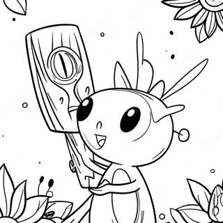 Página para Colorear de Forky | Página para colorear de Forky