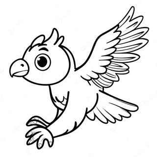Jet el Halcón Páginas para Colorear