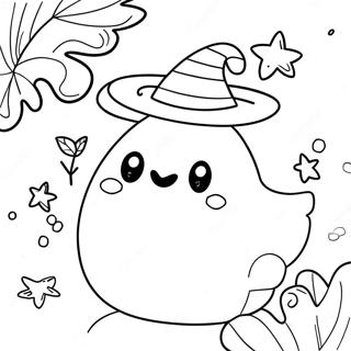 Squishmallow de Halloween Páginas para Colorear