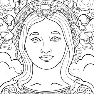 Dios es Amor Páginas para Colorear