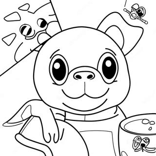 Página para Colorear de Meme | Página para colorear de Meme