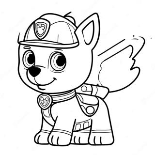 Rastreador de Paw Patrol Páginas para Colorear
