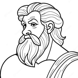 Zeus Páginas para Colorear