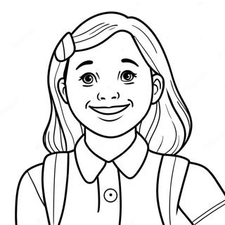 Consejero Escolar Páginas para Colorear