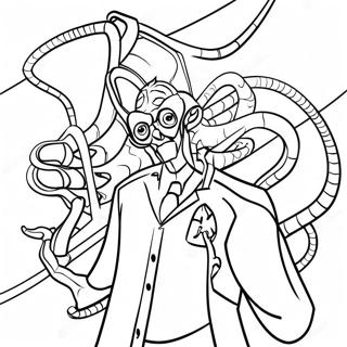 Doc Ock Spidey Páginas para Colorear