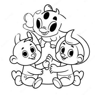 Bebés de Disney Páginas para Colorear