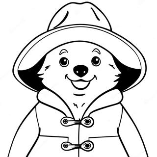 Paddington Páginas para Colorear