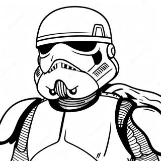 Soldado Sith Páginas para Colorear