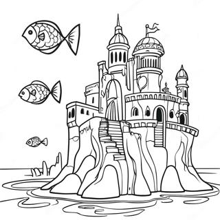 Atlantis El Imperio Perdido Páginas para Colorear