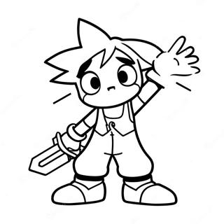 Sora Páginas para Colorear