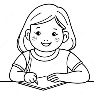 Reglas de la Escuela Páginas para Colorear
