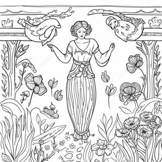 William Morris Páginas para Colorear