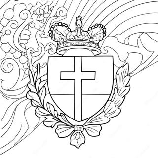 Inglaterra Páginas para Colorear