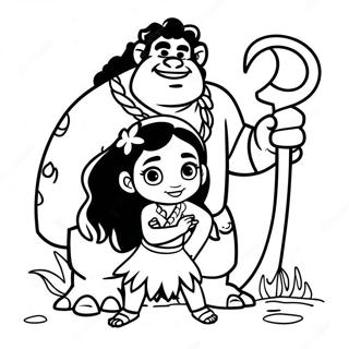 Personajes páginas para colorear