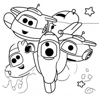 Super Alas Páginas para Colorear