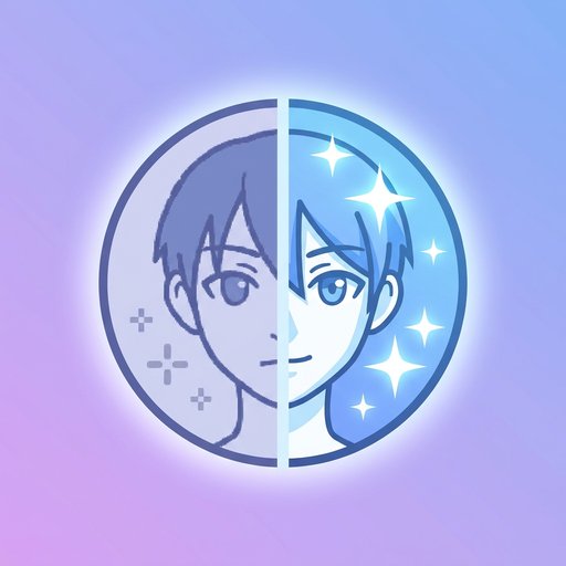 Mejorador de imágenes anime | wallpaper image tool preview